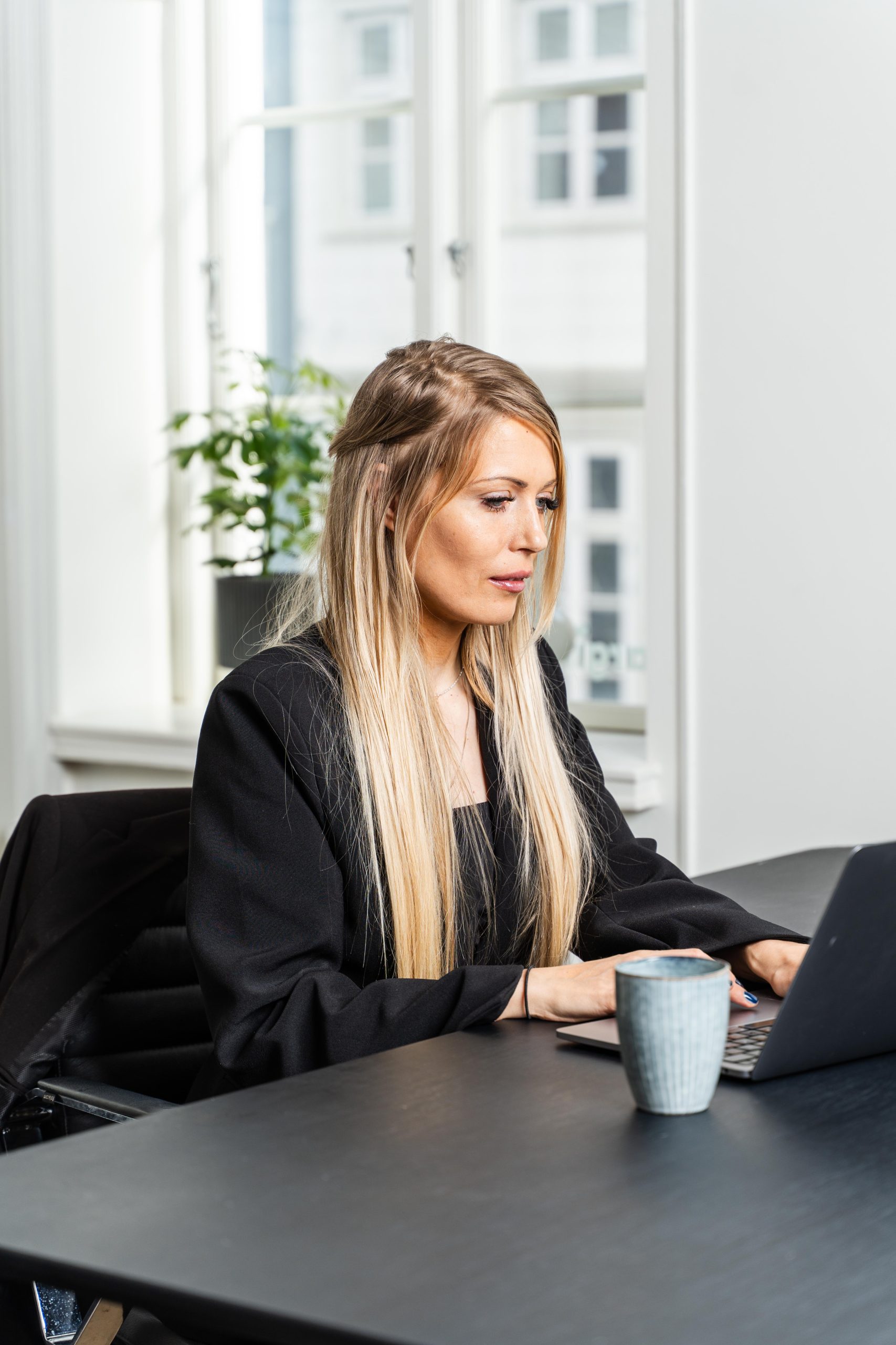 Tekstforfatning af professionelle rigtige mennekser